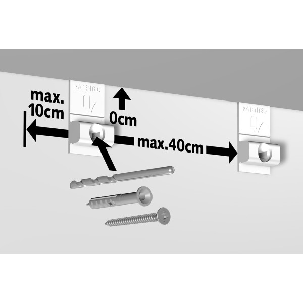 Cimaise combi pro light (tamaño para elegir) ARTI TEQ 4 - Cimaise Tableau 