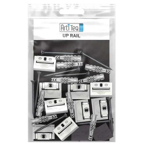 Pack clips de fixation pour cimaise Up Rail ( x 6