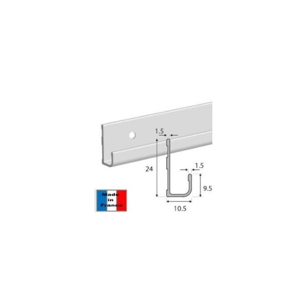 Cimaise H24 security 200 cm - cimaise fixation for table civic industry Civic Industrie 2 - Cimaise Tableau 