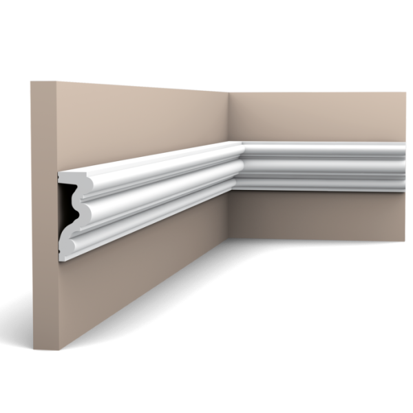 P4025 ORAC Cimaise Durofoam L200 x H8,3 x L3,4 cm