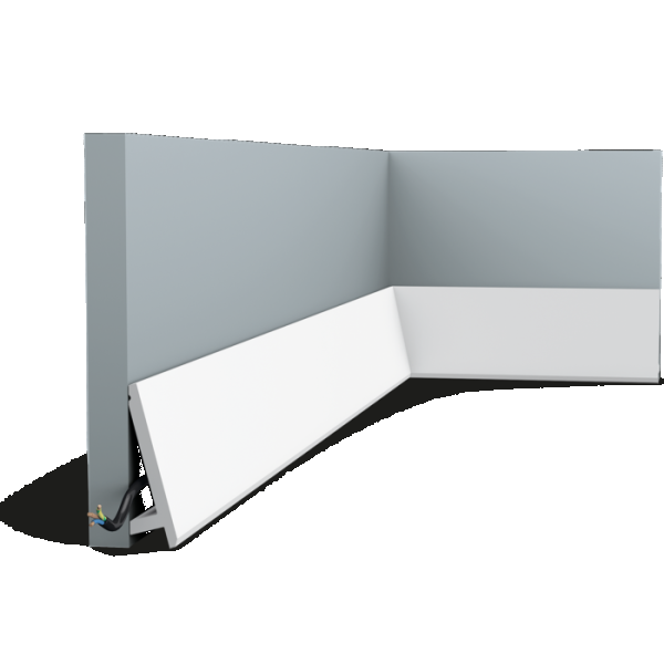 SX179 ORAC Indirect lighting Duropolymer L200 x H9.7 x L2.9 cm ORAC DECOR 1 - Cimaise Tableau 