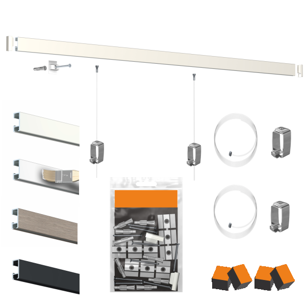 Klicken Sie auf Rail Artiteq ECO Box Cimaise Tableau 1 - Cimaise Tableau 