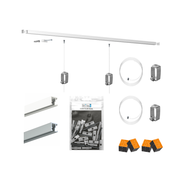 Empaquetar la cima Contour rail artiteq ECO Cimaise Tableau 1 - Cimaise Tableau 