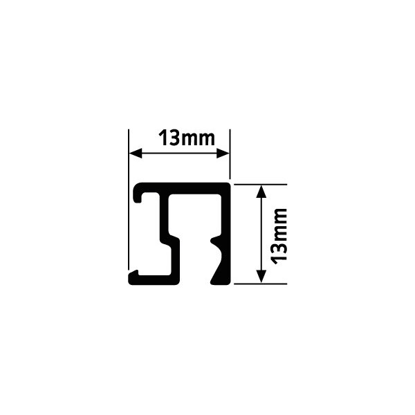 Empaquetar la cima Contour rail artiteq ECO Cimaise Tableau 8 - Cimaise Tableau 