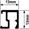 Pack cimaise Contour rail artiteq ECO Cimaise Tableau 8 - Cimaise Tableau 