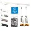 Pack cimaise click rail artiteq PREMIUM Cimaise Tableau 1 - Cimaise Tableau 