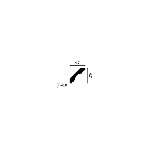 C215F ORAC conector flexible Flexible L200 x H4,7 x L4,7 cm ORAC DECOR 1 - Cimaise Tableau 