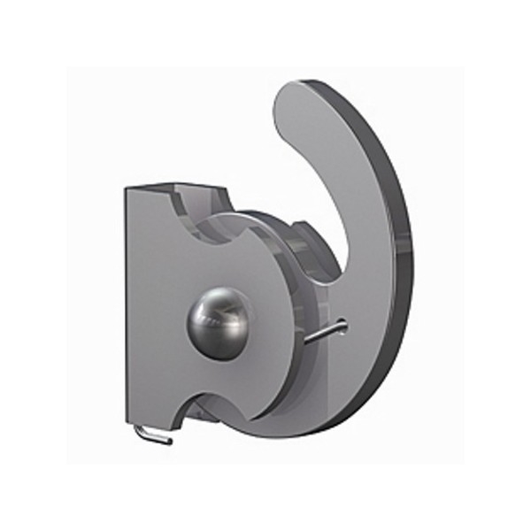 Self-locking hook for rod 4 x 4 ( 100 kg ) ARTI TEQ 2 - Cimaise Tableau 