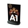 Parar la acera S placa con pie de agua M&T DISPLAYS 2 - Cimaise Tableau 