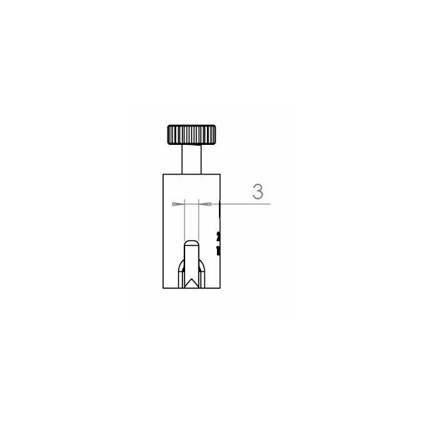 Crochet autobloquant 15 kg - suspention cimaises tableaux artiteq