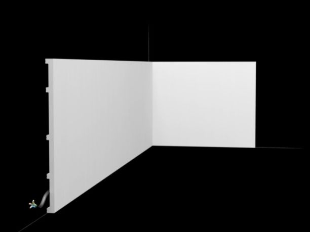 La plinthe SX207 SQUARE orac decor est une solution élégante et innovante